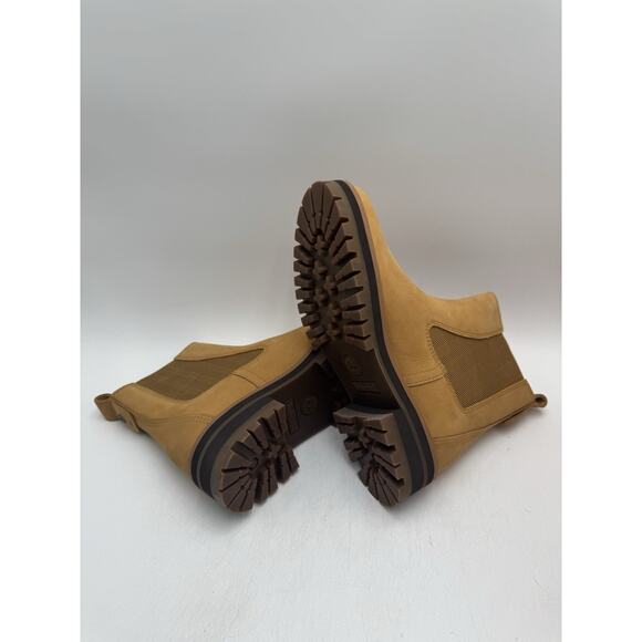 Timberland COURMAYEUR Women's NEW Chelsea Boot Wheat US Size 8.5 Medium - Picture 9 of 11